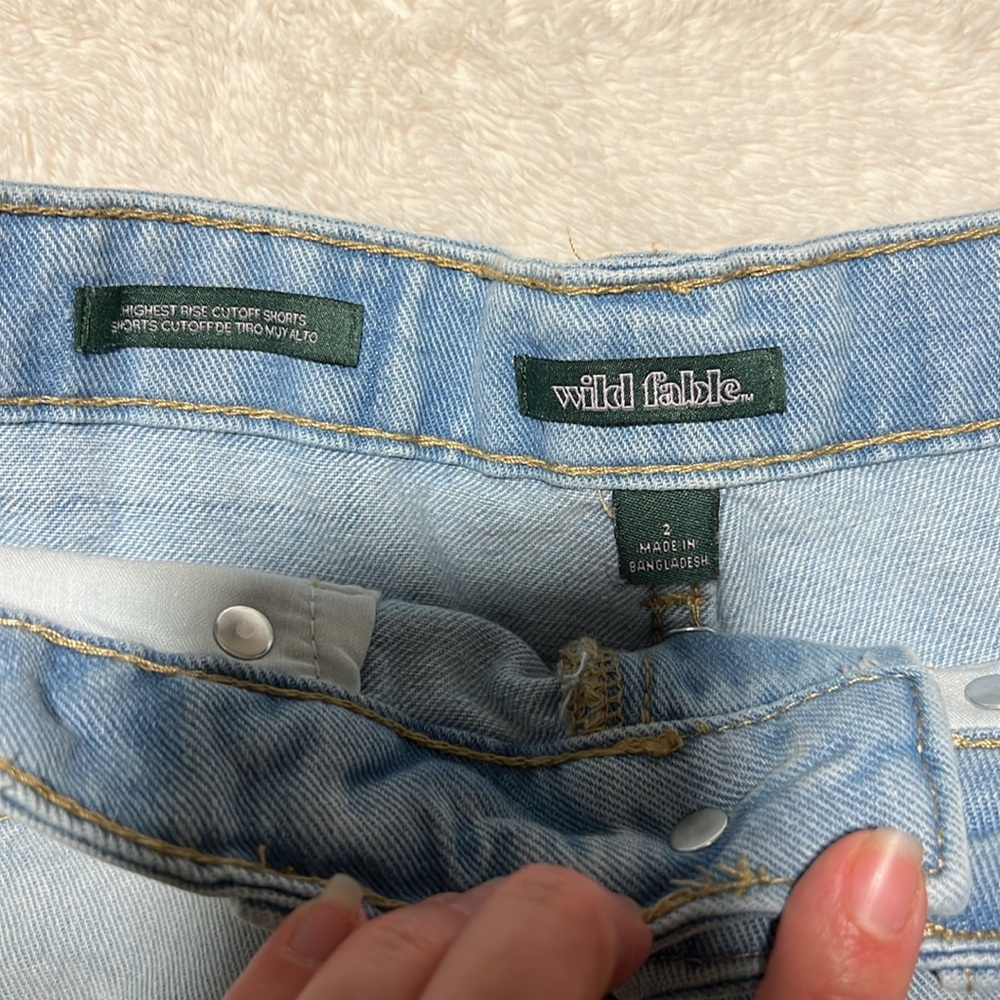 Wild Fable High Rise Cutoff Short - Picture 4 of 4